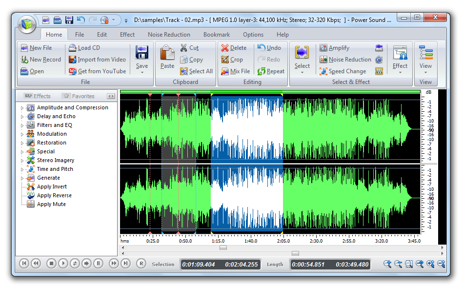 Power Sound Editor Deluxe – 音频编辑软件[Windows][$29.95→0]