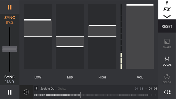 音乐DJ混音器:Win10 UWP版《edjing PRO》限时免费下载