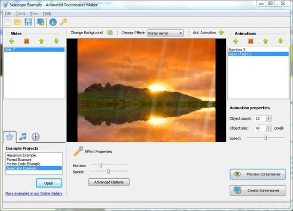 Animated Screensaver Maker – 屏幕保护动画制作软件[Windows][.77→0]
