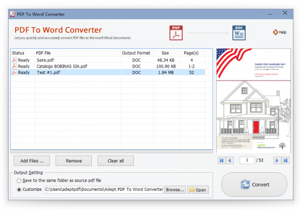 Adept PDF to Word Converter – 将 PDF 文档转换为 Word 文档[Windows][$19.95→0]