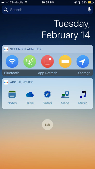 Launcher Pro – 在 Widget 中对系统进行快速设定[iOS][￥3→0]