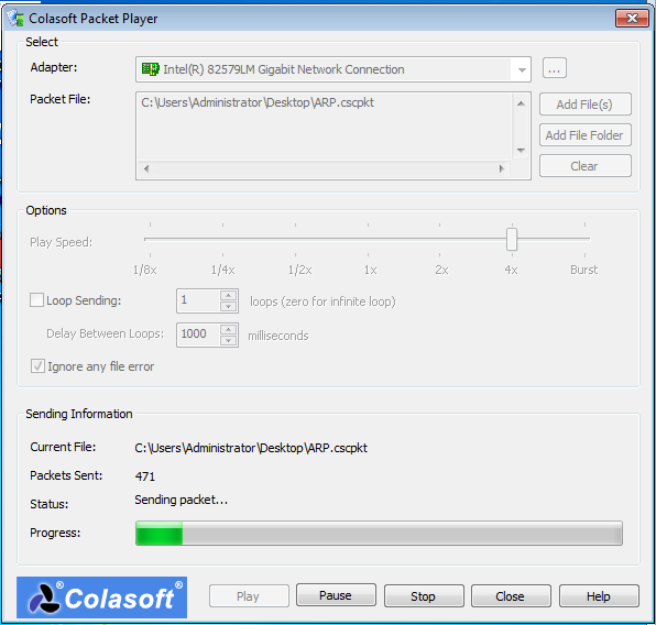 Colasoft Packet Player Pro – 网络数据嗅探工具[PC][5→0]