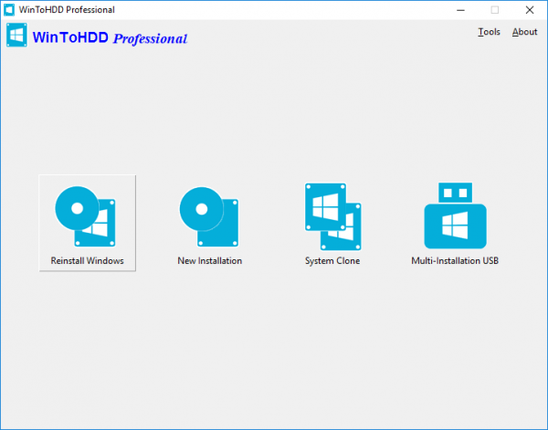 WinToHDD Professional — 系统部署安装工具[PC][.95→0]