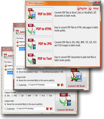 PDF to X — PDF 转换软件[PC][$49.99→0]