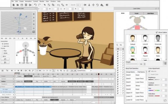 CrazyTalk Animator 2 – 2D 动画制作工具[Windows][$49.95→0]