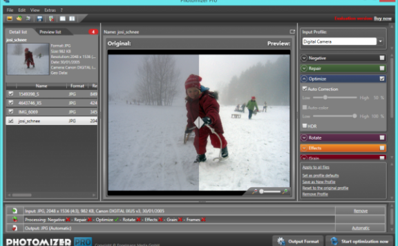 Photomizer Pro – 照片自动优化修复工具[Windows][$34.99→0]