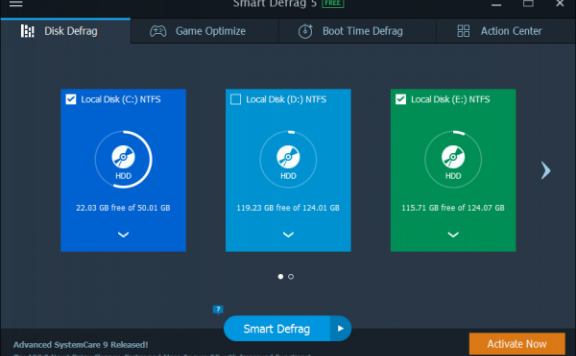 Smart Defrag Pro 5 – 磁盘碎片整理工具[PC][$19.99→0]