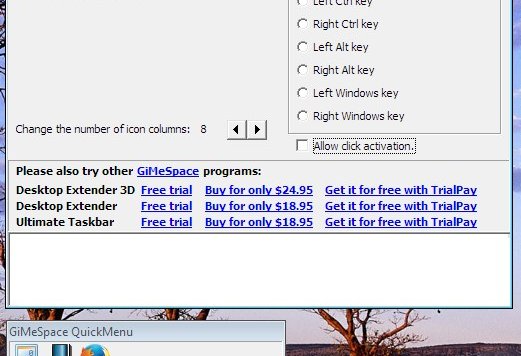 GiMeSpace QuickMenu – 快捷菜单启动器[Windows][$10→0]