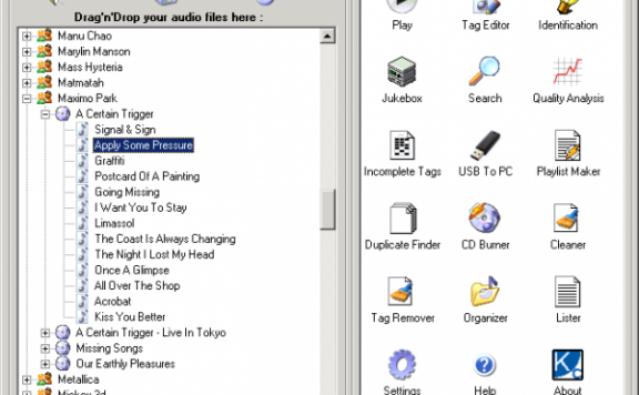 AudioGrail – 搜索、编辑音乐文件工具[Windows][$24.99→0]