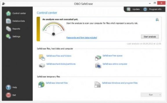 O&O SafeErase 10 Professional Edition – 文件安全删除软件
