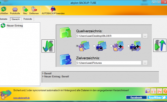 abylon BACKUP-TUBE – 文件数据备份软件[Windows][$29.51→0]