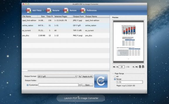 AnyMP4 PDF to Image Converter – PDF 文档转换为图片[macOS][￥128→0]