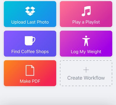 Workflow: Powerful Automation Made Simple – 工作流快捷方式[iOS][￥18→0]