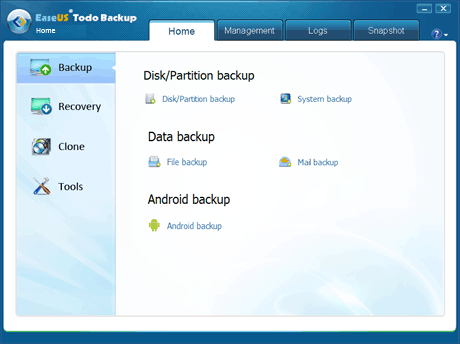 EaseUS Todo Backup Home – 数据备份还原软件[Windows][$29→0]