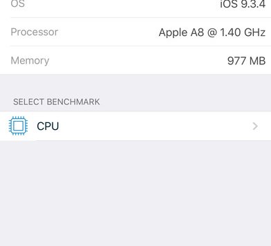 Geekbench 4 – 跑分应用[iOS][￥6→0]