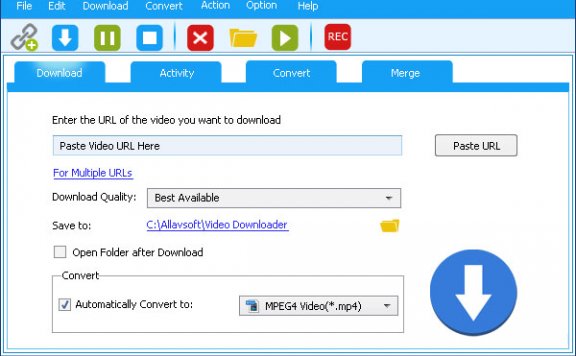 Allavsoft Downloader – 视频网站视频下载工具[Windows][$39→0]