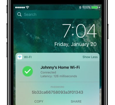 Wi-Fi Widget – 在通知中心快速查看 Wi-Fi 信息[iOS][￥12→0]
