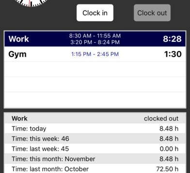 C-Time – 时间使用分布管理工具[iPhone][￥30→0]