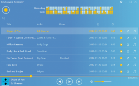 Cinch Audio Recorder – 流媒体录音软件[Windows][$25→0]