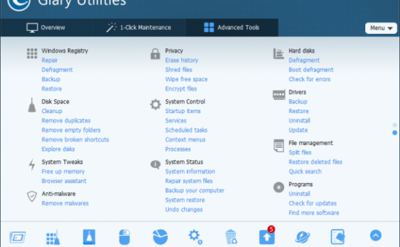 Glary Utilities Pro – 系统优化软件[PC][$39.95→0]