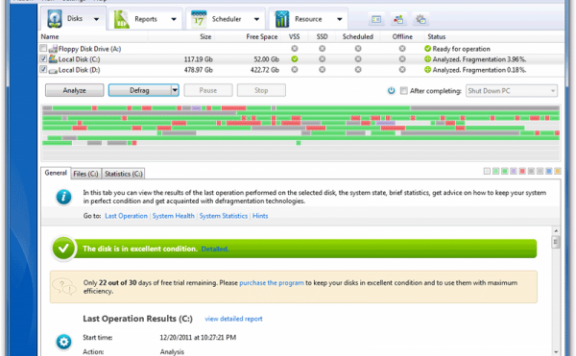 Auslogics Disk Defrag Professional – 磁盘碎片整理[PC][$29.95→0]