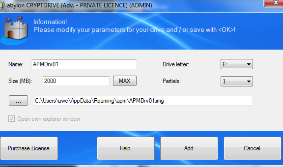 abylon CRYPTDRIVE — 数据加密软件[PC][$35.35→0]