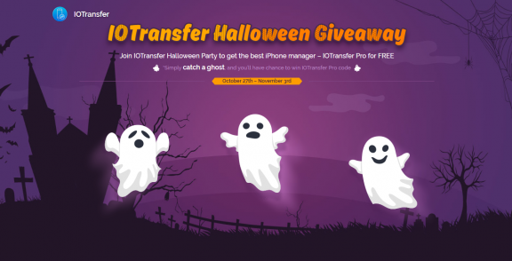 IOTransfer 万圣节派对等你来加入