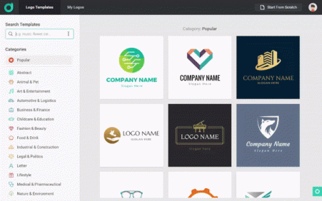 免费的在线 Logo 设计工具 —— DesignEvo